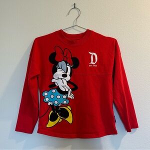 Disneyland Resort Minnie & Daisy Red Spirit Jersey Kids Medium